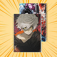 Зошит А5 48 арк. на пружині у клітинку 60 гр.м² Jigokuraku / Пекельний рай 013