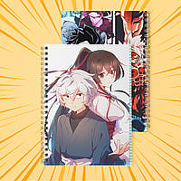 Зошит А5 48 арк. на пружині у клітинку 60 гр.м² Jigokuraku / Пекельний рай 020