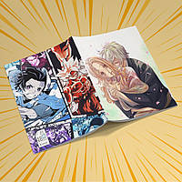 Зошит А5 48 арк. на скобі у клітинку 60 гр.м² Jigokuraku / Пекельний рай