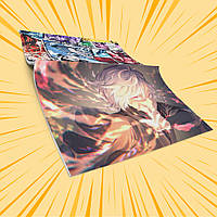 Зошит А5 48 арк. на скобі у клітинку 60 гр.м² Jigokuraku / Пекельний рай 004