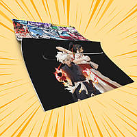 Зошит А5 48 арк. на скобі у клітинку 60 гр.м² Jigokuraku / Пекельний рай 008