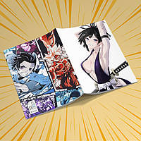 Зошит А5 48 арк. на скобі у клітинку 60 гр.м² Jigokuraku / Пекельний рай 014