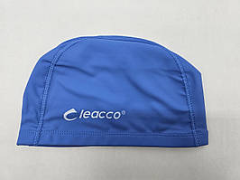 Шапка для плавання з прорезиненої тканини Leacco 55-58 Синій 13348