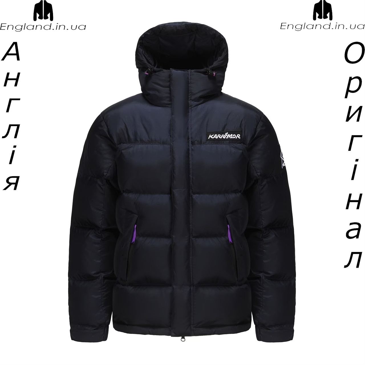 Куртка чоловіча Karrimor K2 (Карімор K2) з Англії - зимова на гусячому пуху, фото 1