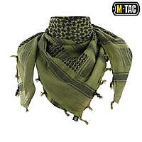 M-Tac шарф шемаг Olive/Black, военная арафатка шемаг, шарф арафатка тактический, шемаг мужской армейский