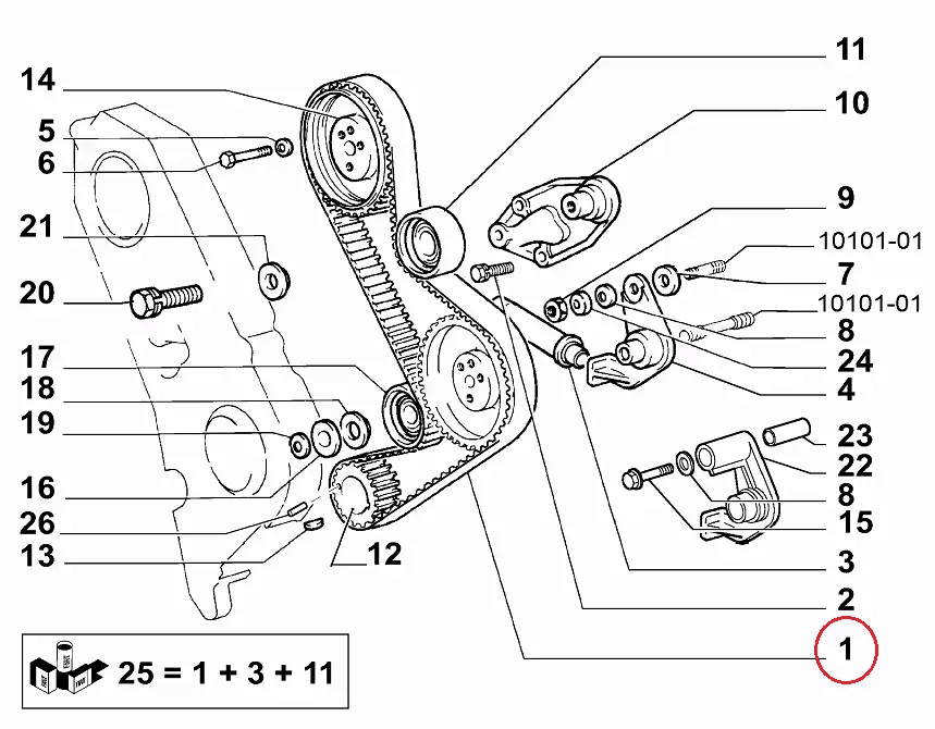 Ремінь ГРМ на Fiat Ducato 230, Peugeot Boxer, Citroen Jumper (1994-2002) 2.8TDi/idTD, 99456477, 0816A4, Bosch, Великобританія
