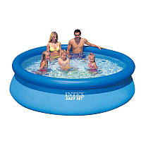 Бассейн для детей и взрослых INTEX круглый надувной бассейн прочный для всей семьи для дома бассейны OPP