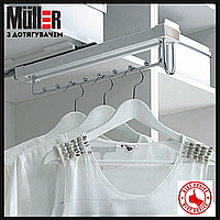 Вішак висувний верхнього кріплення (глибина 365мм) Muller Білий