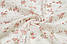 Двошаровий жатий муслін "Ретро-рожеві розкидані трояндочки", ширина 135 см, фото 6
