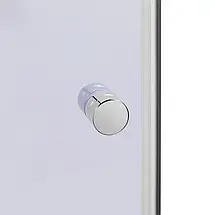 Набір Lidz душова кабіна Latwa SC 90x90 SAT.LOW.GR + низький піддон Kupala скло тоноване, фото 4