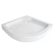 Набір Lidz душова кабіна Latwa SC 90x90 SAT.LOW.GR + низький піддон Kupala скло тоноване, фото 6