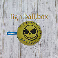 Fightball box тренажер для боксу на реакцію бойовий м яч на гумці італійська шкіра файтбол fight ball