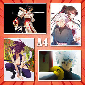 Плакати А4 Jigokuraku / Пекельний рай