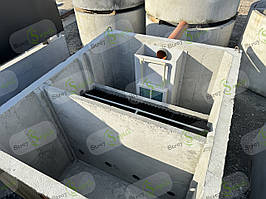 Сепаратор нафти (нафтоуловлювач) бетонний 9-12 л.с.