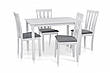 Обідній комплект стіл та стільці Юджин Мікс меблі, колір білий, фото 7
