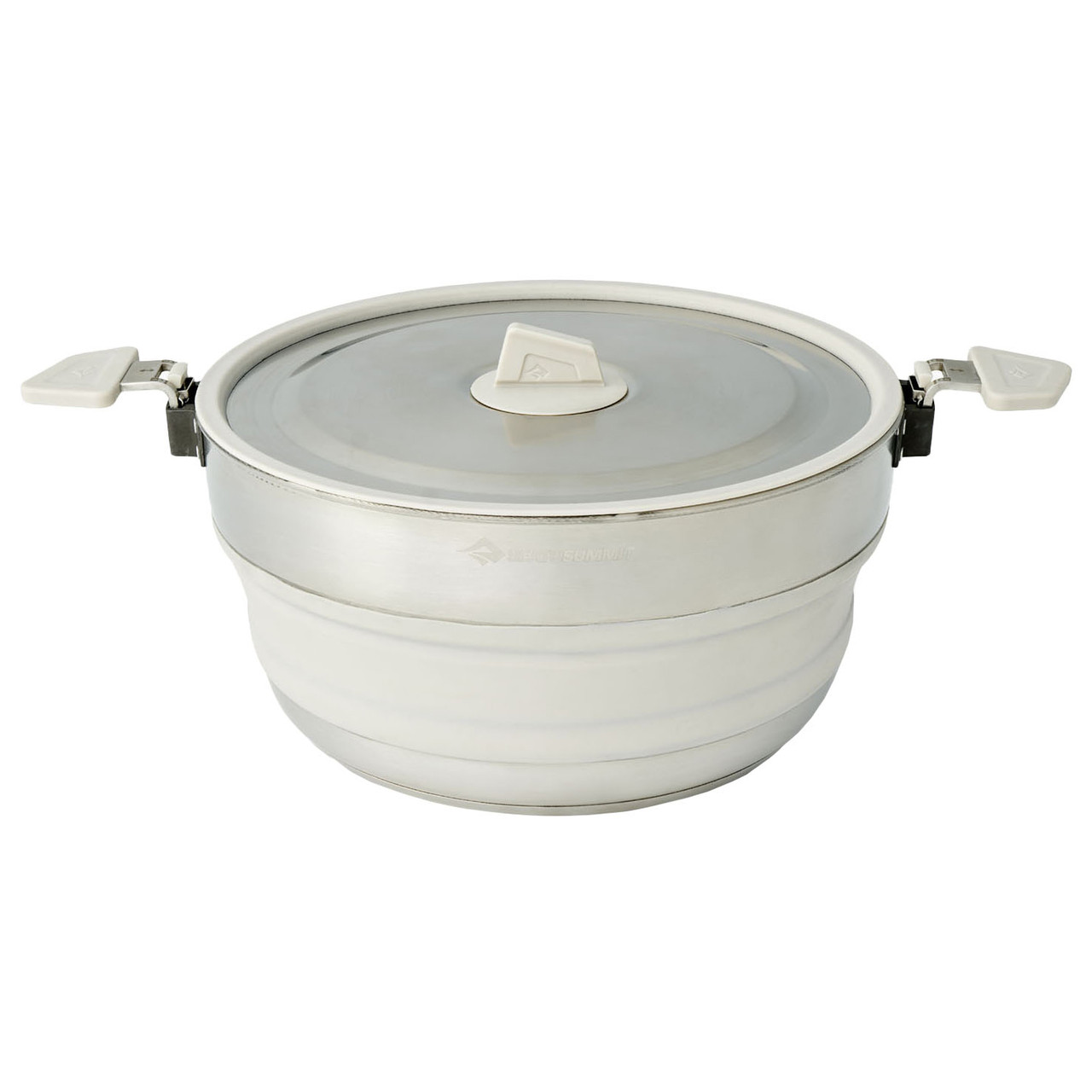 Туристична складана каструля Sea to Summit Detour Stainless Steel Collapsible Pot, 5 л (Moonstruck Grey)