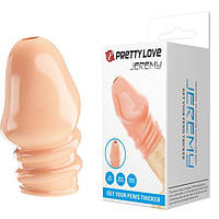 Насадка на головку члена - Pretty Love Jeremy Penis Thicker Flesh