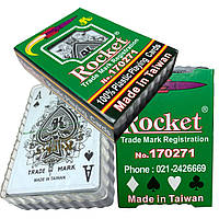 Карти для покеру Rocket 100% Plastic Playing Cards 54