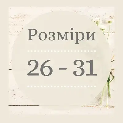 Босоніжки для хлопчика розміри 26-31