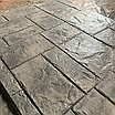 Комплект штампів 0,7 м² для друкованого бетону "Сланець" - 2 штампи по 600х600х15 мм, фото 6