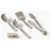 Набір кухонного приладдя Sea to Summit Detour Stainless Steel Utensil Set, 4 Piece, фото 4