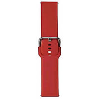 Ремінець для годинника Universal Buckle Solid 22mm Red