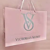 Пакет великий XL рожевий Victoria's Secret 410х300х150 мм