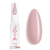 Гель-лак для ногтей JOIA vegan №011 насыщенный бежевый с розовым подтоном, 6 мл