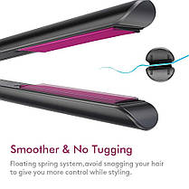 Випрямляч для волосся ENZO стайлер, 45 Вт, швидке нагрівання, чорне, за німецькими технологіями, фото 2