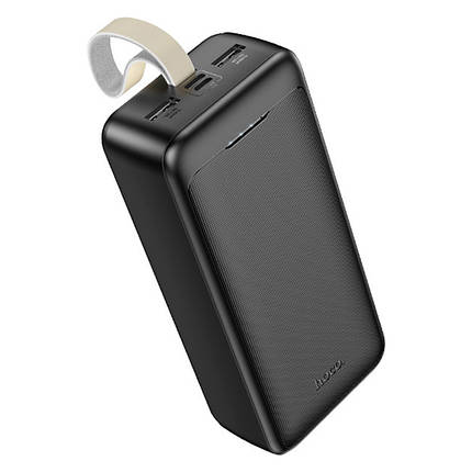 Повербанк HOCO Smart J111B 30000mAh 2USB/Type-C 2A Чорний, фото 2