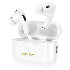 Навушники Borofone BW59 Plus Bluetooth ANC True Wireless BT5.3 Білий