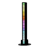 Лампа LED RGB Sound панель DX-D11 на батареях