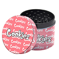 Металический измельчитель (гриндер,крешер) Cookies Розовый 50 мм