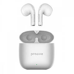 Навушники Proove Cold Sound 2 TWS Bluetooth з мікрофоном Type-C 5h Білий
