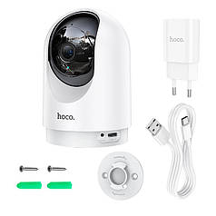 Камера відеоспостереження IP Wi-Fi HOCO D1 indoor PTZ HD 3MP