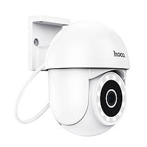 Камера відеоспостереження IP Wi-Fi HOCO D2 outdoor PTZ HD 3MP IP65 FHD Білий, фото 3