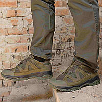 Тактическая обувь летняя кроссовки Stimul Штурм 37 размер оливковые