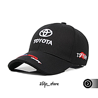 Кепка Toyota Sport Line черная, бейсболка с лотипом авто тойота