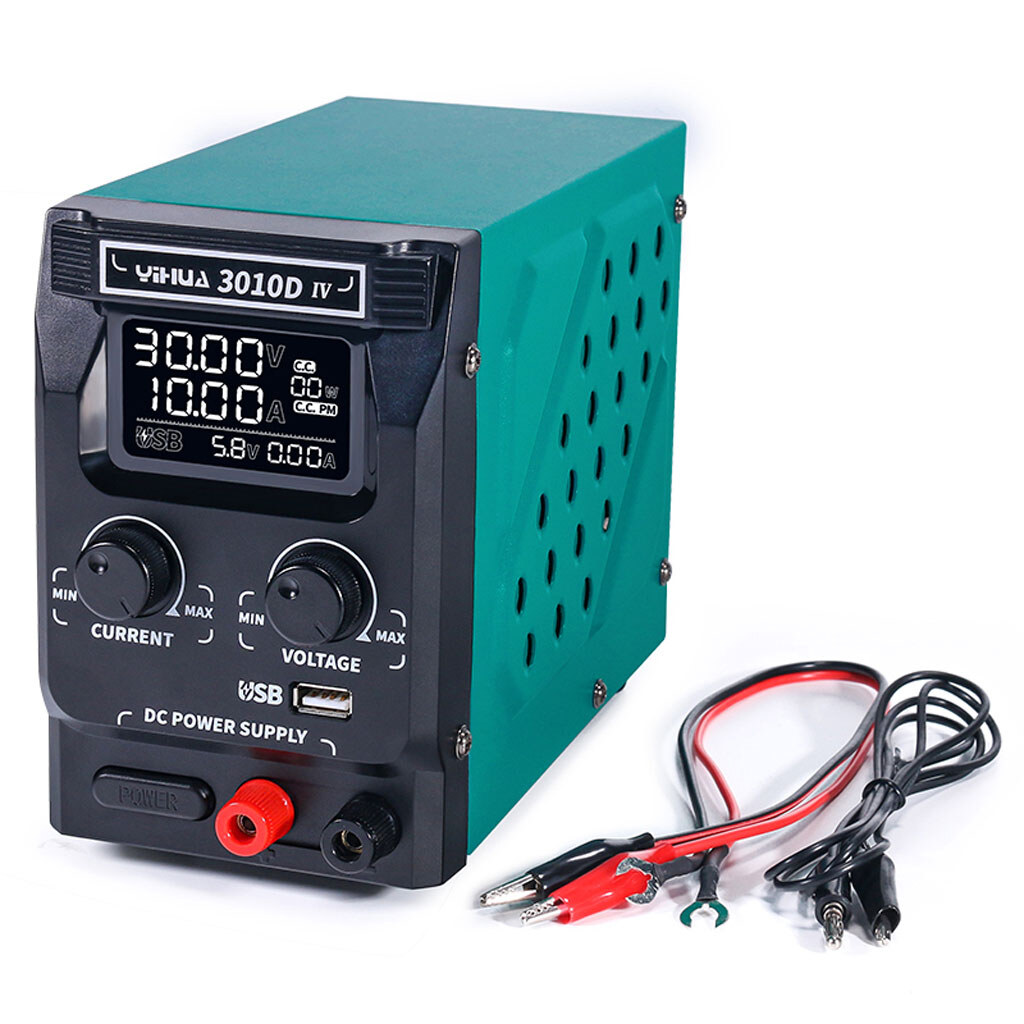 Лабораторний блок живлення YIHUA 3010D-IV, 30V 10 A, 400 W