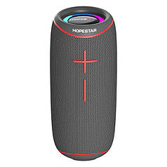 Колонка Bluetooth Hopestar P34 Bass 16 Вт TWS FM MP3 AUX Mic Сірий