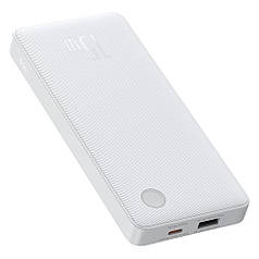 Зовнішній акумулятор Baseus Airpow Lite 10000mAh USB+Type-C 15W Білий