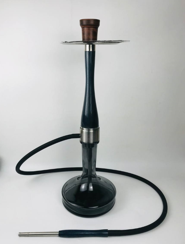 Кальян "Steel Bat" з функцією налаштування тяги - Black