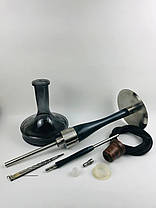 Кальян "Steel Bat" з функцією налаштування тяги - Black, фото 3
