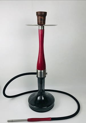 Кальян "Steel Bat" з функцією налаштування тяги - Pink, фото 1