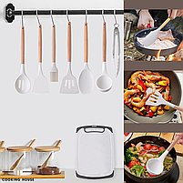 Набір кухонного приладдя 19 предметів Cooking House різнокольоровий, білий, фото 8
