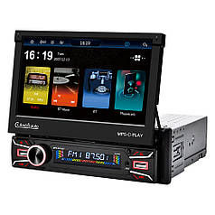 Автомагнітола CML-PLAY 7230W 1 DIN HD 7" висувний 720P USB FM 4*45W