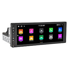 Автомагнітола CML-PLAY 6287A 1 DIN HD 6.86" IPS 720P MicroSD USB FM Android 13 2/32GB 4*45W