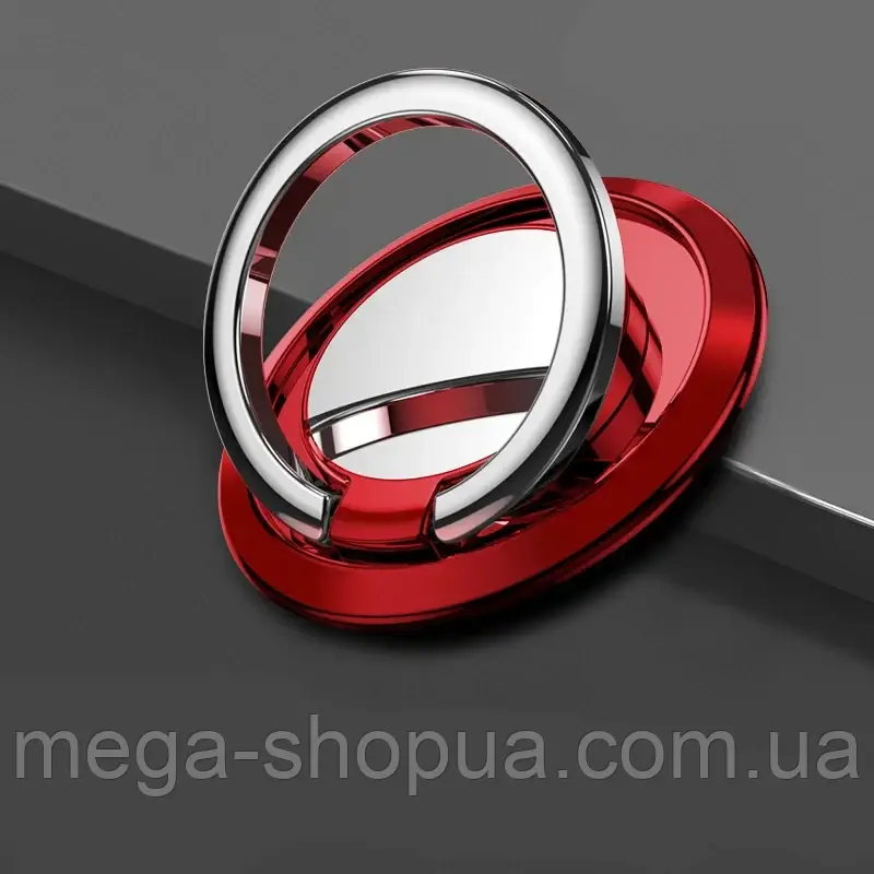 Кільце тримач попсокає popsockets для телефона 360 градусів. Підставка для смартфона телефона Y12 Червоний, фото 1