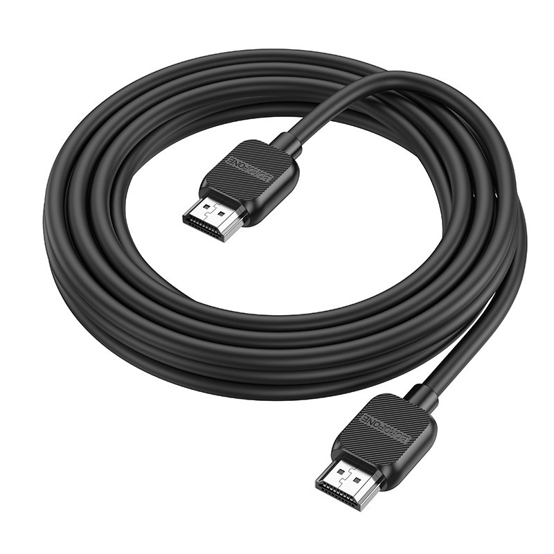 Кабель HDMI Borofone BUS02 4K 3м HDMI2.0 18Gbps чорний