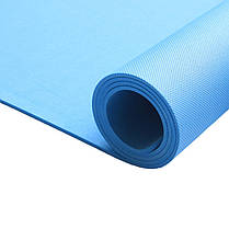 Коврик для йоги та фітнесу з чохлом 173 x 61 см синій, фото 2
